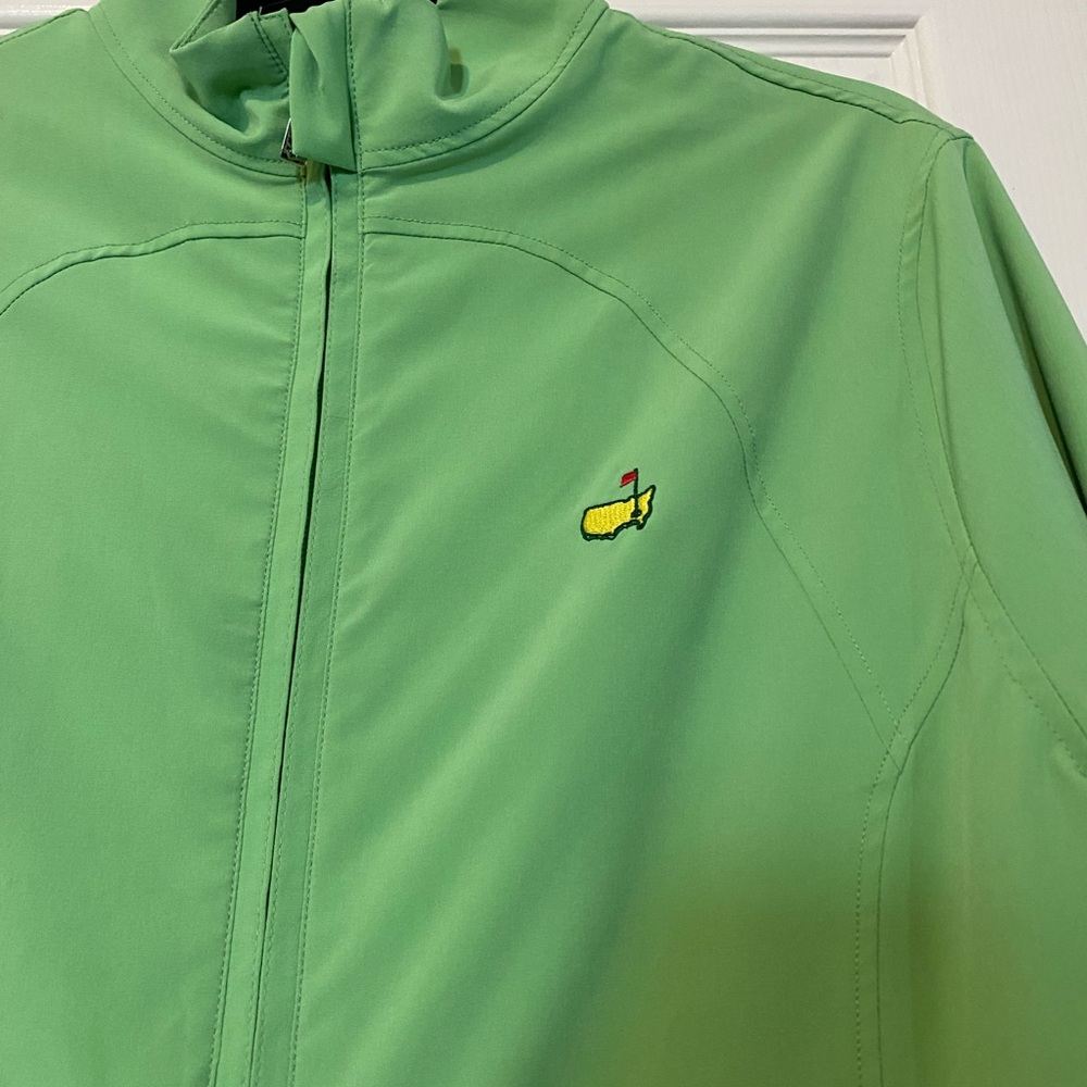 Masters Golf Magnolia Lane Collection Green Jacket Full Zip Lined Size S - Picture 2 of 10